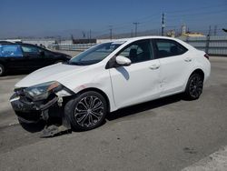 Carros salvage a la venta en subasta: 2015 Toyota Corolla L