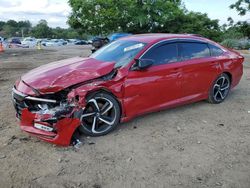 Honda Accord Sport salvage cars for sale: 2019 Honda Accord Sport