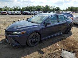 Toyota salvage cars for sale: 2021 Toyota Camry XSE