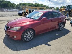 Salvage cars for sale at Windsor, NJ auction: 2008 Lexus IS 250