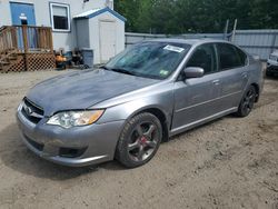 Salvage cars for sale from Copart Lyman, ME: 2008 Subaru Legacy 2.5I