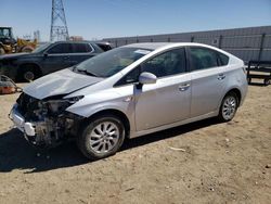 Salvage cars for sale from Copart Adelanto, CA: 2012 Toyota Prius PLUG-IN