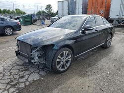 Salvage cars for sale at Cahokia Heights, IL auction: 2015 Mercedes-Benz C 300 4matic