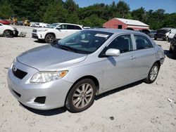 Salvage cars for sale at Mendon, MA auction: 2010 Toyota Corolla Base