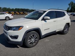 Salvage cars for sale at Dunn, NC auction: 2018 Jeep Compass Latitude