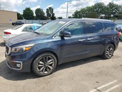 Salvage cars for sale at Moraine, OH auction: 2015 KIA Sedona SXL