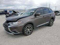 Salvage cars for sale at Haslet, TX auction: 2016 Mitsubishi Outlander SE