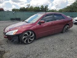 Honda Accord ex salvage cars for sale: 2006 Honda Accord EX