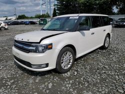 Salvage cars for sale at Windsor, NJ auction: 2019 Ford Flex SEL