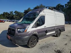 Salvage trucks for sale at Ocala, FL auction: 2020 Ford Transit T-350