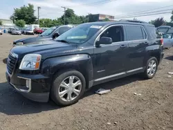 Salvage cars for sale at New Britain, CT auction: 2017 GMC Terrain SLE