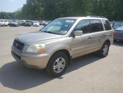 Salvage cars for sale at Glassboro, NJ auction: 2005 Honda Pilot EXL