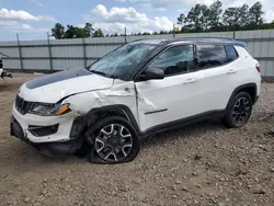 Jeep salvage cars for sale: 2021 Jeep Compass Trailhawk