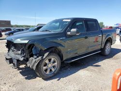 Salvage trucks for sale at Kansas City, KS auction: 2015 Ford F150 Supercrew