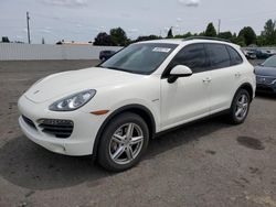 Salvage cars for sale at Portland, OR auction: 2011 Porsche Cayenne S Hybrid