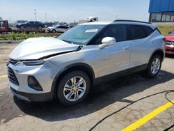 Salvage cars for sale at Woodhaven, MI auction: 2019 Chevrolet Blazer 2LT