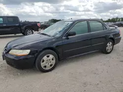 Salvage cars for sale at Houston, TX auction: 2002 Honda Accord EX