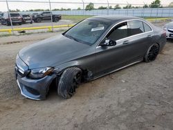 Mercedes-Benz salvage cars for sale: 2017 Mercedes-Benz C300