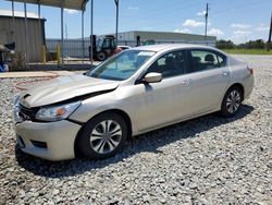 Salvage cars for sale at Tifton, GA auction: 2014 Honda Accord LX