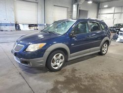 Pontiac Vibe salvage cars for sale: 2007 Pontiac Vibe