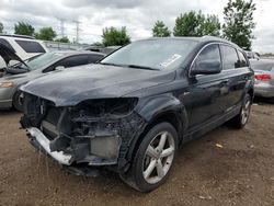 Salvage cars for sale at Elgin, IL auction: 2014 Audi Q7 Prestige