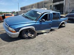 Salvage cars for sale at Fredericksburg, VA auction: 2003 Dodge Dakota Quad SLT