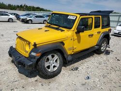 Vehiculos salvage en venta de Copart Franklin, WI: 2021 Jeep Wrangler Unlimited Sport