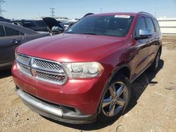 Dodge Durango Citadel Vehiculos salvage en venta: 2013 Dodge Durango Citadel