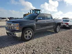 Chevrolet salvage cars for sale: 2015 Chevrolet Silverado C1500 LTZ