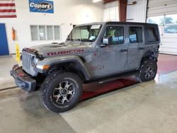 Salvage cars for sale from Copart Angola, NY: 2019 Jeep Wrangler Unlimited Rubicon