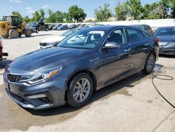 Salvage cars for sale at Bridgeton, MO auction: 2020 KIA Optima LX