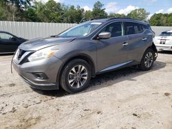 Salvage cars for sale from Copart Greenwell Springs, LA: 2016 Nissan Murano S