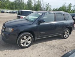 Salvage cars for sale at Leroy, NY auction: 2014 Jeep Compass Sport