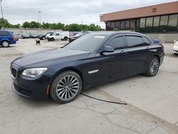 Salvage cars for sale from Copart Fort Wayne, IN: 2013 BMW 750 LXI