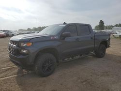 Chevrolet salvage cars for sale: 2021 Chevrolet Silverado K1500 Trail Boss Custom