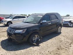 Salvage cars for sale from Copart Kansas City, KS: 2017 Ford Explorer