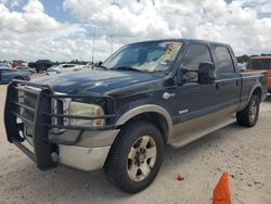 Salvage cars for sale at Houston, TX auction: 2007 Ford F250 Super Duty