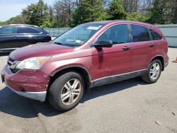 Honda cr-v ex salvage cars for sale: 2010 Honda CR-V EX