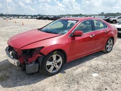 Salvage cars for sale at Houston, TX auction: 2013 Acura TSX Tech