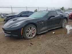 Chevrolet salvage cars for sale: 2014 Chevrolet Corvette Stingray 2LT