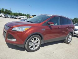 Salvage cars for sale at Cahokia Heights, IL auction: 2015 Ford Escape Titanium