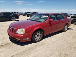 Salvage cars for sale at Amarillo, TX auction: 2000 Cadillac Deville DTS