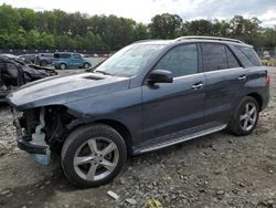 Carros salvage a la venta en subasta: 2016 Mercedes-Benz GLE 350 4matic