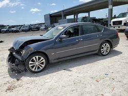 Salvage cars for sale at West Palm Beach, FL auction: 2010 Infiniti M35 Base