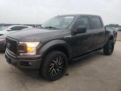 Salvage cars for sale at Grand Prairie, TX auction: 2018 Ford F150 Supercrew