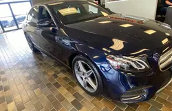 Salvage cars for sale at Bowmanville, ON auction: 2017 Mercedes-Benz E 300 4matic