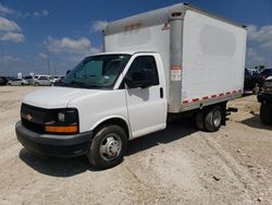 Salvage trucks for sale at Temple, TX auction: 2013 Chevrolet Express G3500