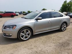 Volkswagen salvage cars for sale: 2013 Volkswagen Passat SEL