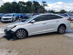 Salvage cars for sale from Copart Riverview, FL: 2017 Hyundai Sonata Sport