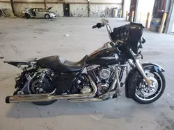 Salvage motorcycles for sale at Eldridge, IA auction: 2013 Harley-Davidson Flhx Street Glide